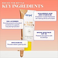 Supergoop Glowscreen Spf 40 05 Fl Oz Pack Of 2 Glowy Primer Broad Spectrum Sunscreen Helps Filter Blue Light Boos