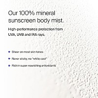 Supergoop Play 100 Mineral Sunscreen Spf 30 Mist 6 Fl Oz Pack Of 2 Fullcoverage Body Sunscreen Spray For Sensitive Skin