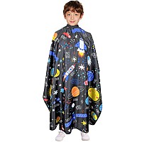 Pelocapa Barber Capes For Kids Hair Cutting Cape Salon Hairdressing Cape For Boys Girls Waterproof Light Weight Machine Wash