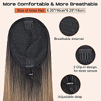 Seikea 28 Drawstring Ponytail Extension For Black Women Long Straight Fake Hair Natural Soft Clip In Hair Extensions Synthetic