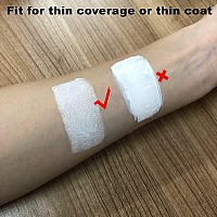 Mysense White Face Body Paint Stick White Eye Black Baseball Softball Football Clown White Makeup Foundation Cream Blendable