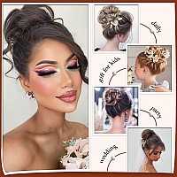 Sofeiyan Claw Clip Messy Bun Hair Piece Wavy Curly Hair Bun Clip In Claw Chignon Ponytail Hairpieces Synthetic Tousled Updo Hair