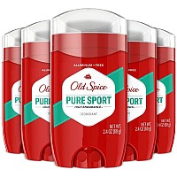 Old Spice Pure Sport Deodorant 24 Ounce Pack Of 5