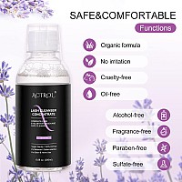 Actrol Eyelash Cleanser Concentrate 200Ml Lavender Professional Lash Shampoo Foaming Cleanser Lash Wash Concentrate For Extensio