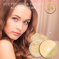 Bellapierre Xl Banana Setting Powder Lightweight Colorcorrecting Powder With All Day Makeup Protection Eliminates Blotchine