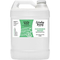 Cucumber Hydrosol Facial Toner - Bulk 1 Gallon All Natural Hydrating Spray Mist for Face and Hair - 100% All Natural Cucumber Water Hydrosol