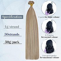 Sunny Hair Flat Tip Human Hair Extensions Blonde Highlight Flat Tips Remy Hair Extensions Pre Bonded Flat Tip Fusion Hair Extens