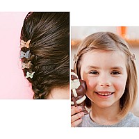 Mini Butterfly Hair Accessories Tiny Claw Clips For Girls And Women 90S Cute Hair Clips For Toddlers