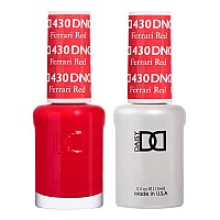 Dnd Gel Polish Set 1 Each Of Red Gel Polish And Red Nail Polish 430 Ferrari Red 05 Fl Oz