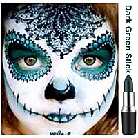 Mysense Dark Green Face Body Paint Stick Eye Black Stick For Football Baseball Softball Cream Body Painting For Halloween Sfx