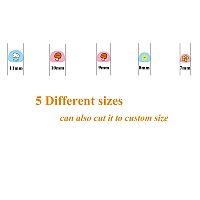 Little Kids Nail Stickers Full Nail Wraps Self Adhesive Nail Polish Decals For Kids Girls Nail Art Decoration Fun Including Rain