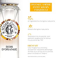 Roger Gallet Fragrant Water Body Spray For Women Bois Dorange Orange Wood 1 Oz