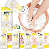 Nbc Beautilab Pedicure Kit Foot Soak Set Bubble Salt Sugar Scrub Massage Mask Massage Lotion In A Box 4 Step Foot Spa Kit F