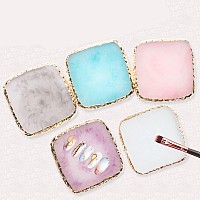 1 Piece Nail Art Palette Nail Polish Palette Mixing Palette Makeup Plate Nail Plates For Nail Art Nail Tip Holder Nail Art Displ