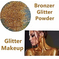 Go Ho Hair And Body Glitter Sprayfestival Glitter Dry Powder Makeup For Clothesbronzer Glitter Spray Loose Sparkle Powderholo