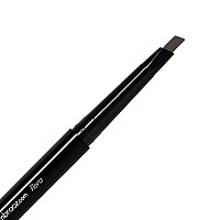 Eye Embrace Flora Dark Browngray Eyebrow Pencil Waterproof Doubleended Automatic Angled Tip Spoolie Brush Crueltyfree