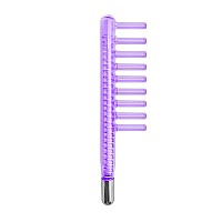 Electrode Wand Glass Tube Handheld Spare Parts For Hi Frequency Instrument Elitzia Etjx006As Purple Combtungsten