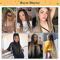 Braiding Hair Pre Stretched 8 Packs Prestretched Braiding Hair 26 Inch Ombre Braiding Hair Itch Free 1B27613 Yaki Synthetic