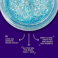 Unicorn Snot Face Body Glitter Cosmeticgrade Holographic Glitter Gel Glitter Makeup For Festivals Raves Anime Cosplay