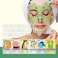 Epielle Character Masks Animal Spa Mask For All Skin Types Spa Gifts For Women Birthday Party Gift For Kids Girls Night