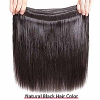 Suifengwu 10A Straight Human Hair Bundles 26 28 30 Inch 100 Unprocessed Brazilian Virgin Weave Bundles Human Hair Extensions