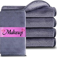 Makeup Remover Cloth 5 Pack Reusable Microfiber Makeup Remover Face Towel Removing All Makeup With Just Water Soft For All Ski