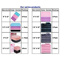 Makeup Remover Cloth 5 Pack Reusable Microfiber Makeup Remover Face Towel Removing All Makeup With Just Water Soft For All Ski