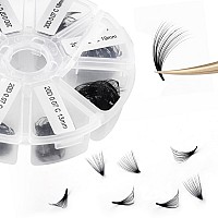 Premade Fans Eyelash Extension 500 Fans Handmade Loose Volume Lashes 20D Premade Fans 007Mm Thickness Cd Curl 916Mm1320Mm