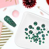 Flatback Crystal Rhinestones 3792 Pieces Round Nail Gems Non Hotfix Rhinestone Ss6Ss20 Mixed Sizes Nail Art Rhinestones For A