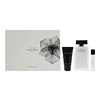 Narciso Rodriguez Pure Musc For Women 3 Piece Gift Set 34 Ounce Eau De Parfum Spray 16 Ounce Body Lotion 033 Ounce Eau D