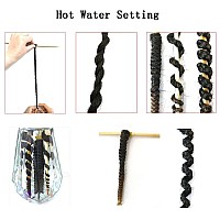 Pre Stretched Braiding Hair 26 Inch 8 Packs Professional Soft Yaki Braiding Hair For Braids Hot Water Setting Synthetic Crochet