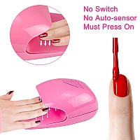 Nail Fan Dryer For Regular Nail Polish Portable Nail Dryer Nail Art Polish Machine Eyxformula Quick Dry Regular Nail Polish Ai