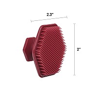 Tooletries Mens Face Scrubber Silicone Facial Cleansing Brush Gentle Exfoliator Pad Softtouch Massager Removes Dead