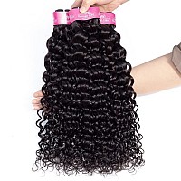 Odir Water Wave Human Hair 1 Bundle 30 Inch Unprocessed 9A Brazilian Wat And Wavy Virgin Hair Bundles Curly Hair Weft 100G Natur