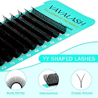 Vavalash Y Lash Extensions C Curl 005Mm 815Mm Mix Tray Easy Premade Volume 4D Fans Eyelash Extension Yy Type Natural Volume La