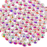 Beadsland 2880Pcs Flat Back Crystal Rhinestones Round Gems For Nail Art And Craft Glue Fix Transparent Abss102729Mm