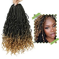 Crochet Box Braids Boho Box Braids Crochet Braids Hair Bohomian Box Braid Crochet Hair Synthetic Braiding Hair Goddess Box Brai