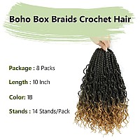 Crochet Box Braids Boho Box Braids Crochet Braids Hair Bohomian Box Braid Crochet Hair Synthetic Braiding Hair Goddess Box Brai