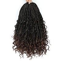 Crochet Box Braids Boho Box Braids Crochet Braids Hair Bohomian Box Braid Crochet Hair Synthetic Braiding Hair Goddess Box Brai