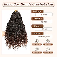 Crochet Box Braids Boho Box Braids Crochet Braids Hair Bohomian Box Braid Crochet Hair Synthetic Braiding Hair Goddess Box Brai