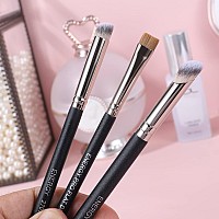 Energy Concealer Brush Under Eye Makeup Brushes Set Professional Flat Definer Brush For Eyebrow Angled Nose Contour Brush Smal