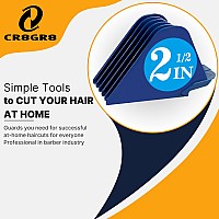 Clipper Guards For Wahl 10 12 14 16 18 20 Hair Clipper Guards 6Pcs Extra Long Clipper Guard Attachments 25 Inch Clipper Guides