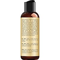 Handcraft Blends Organic Castor Oil 4 Fl Oz 100 Pure And Natural Premium Grade Oil For Hair Growth Eyelashes And Eyebrow