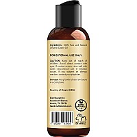 Handcraft Blends Organic Castor Oil 4 Fl Oz 100 Pure And Natural Premium Grade Oil For Hair Growth Eyelashes And Eyebrow