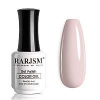 Rarjsm Nude Gel Polish Opaque Pink Mavue Skin Tone Milky Gel Nail Polish 15Ml 1 Piece Neutral Soak Off Uv Led Cured Nail Gel Pol