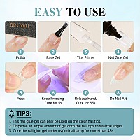 Una Gella Soft Gel 10Ml2 Lamp Curing Needed For Nails Extension Solid State Soak Off Glue Super Strong Glue Gel Acrylic Fake