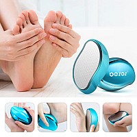 Bezox Glass Foot File Foot Scrubber For Dead Skin Pedicure File Callus Remover For Wet And Dry Feet Portable Nano Crystal Pum