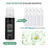 Eyelash Cleanser Concentrate 100Ml Professional Lash Extensions Shampoo Natural Foaming Cleanser For Extensions Lashes With Salo