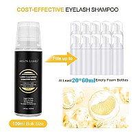 Eyelash Cleanser Concentrate 100Ml Professional Lash Extensions Shampoo Natural Foaming Cleanser For Extensions Lashes With Salo