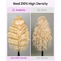 Arabella 613 Lace Front Wig Human Hair 13X4 Blonde Lace Front Wigs Human Hair 210 Density Body Wave 613 Frontal Wig Pre Plucked